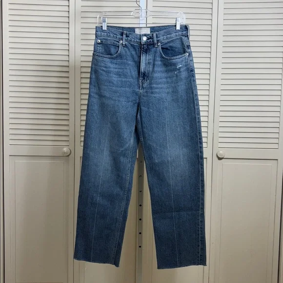 Everlane the Way High Jeans Organic Cotton Size 28 Regular - Picture 4 of 14